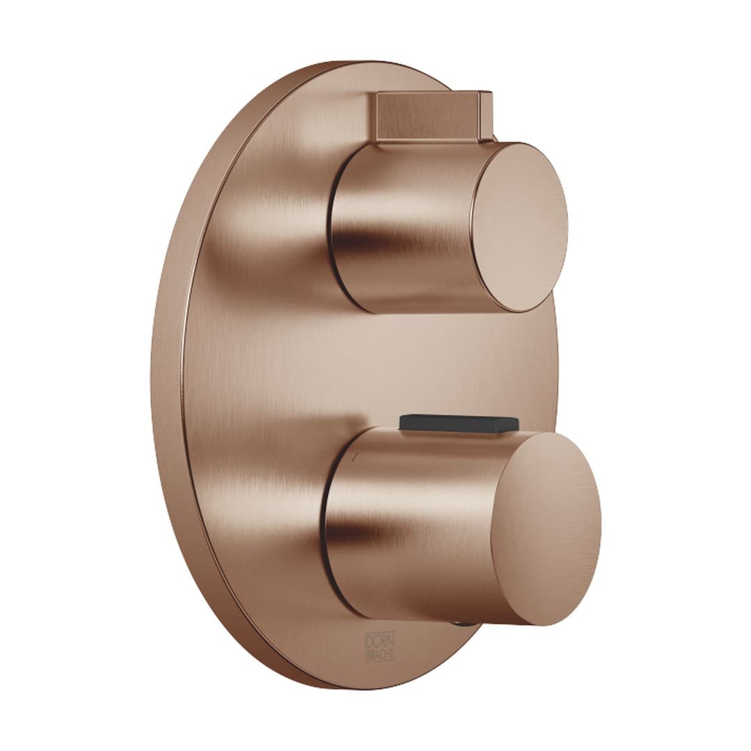 Dornbracht – Θερμοστατικός Μίκτης Ντους – Concealed thermostat with one function volume control – Brushed Bronze (PVD) (36425970-42)