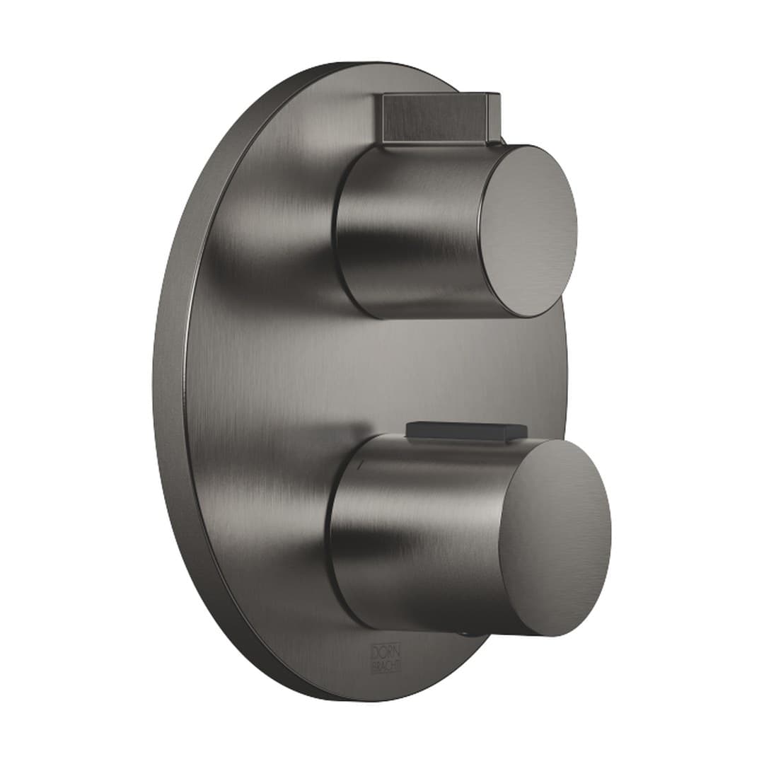 Dornbracht – Θερμοστατικός Μίκτης Ντους – Concealed thermostat with one function volume control – Brushed Dark Platinum (36425970-99)