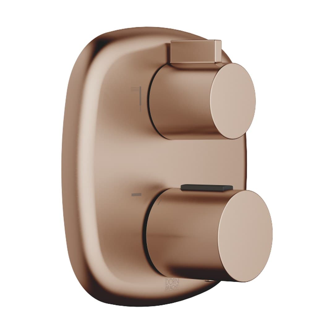 Dornbracht COYA – Θερμοστατικός Μίκτης Ντους – Concealed thermostat with two function volume control – Brushed Bronze (PVD) (36426404-42)