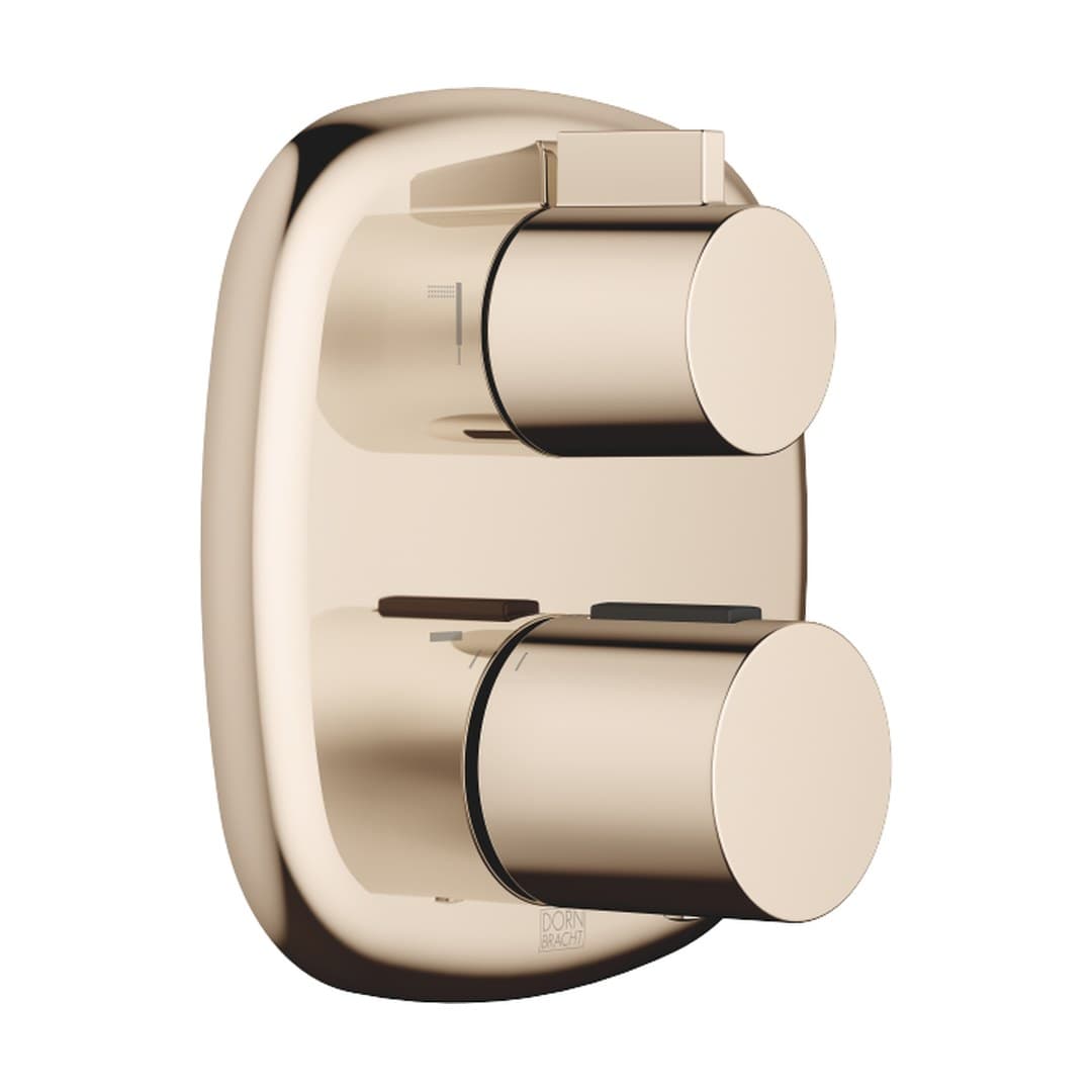 Dornbracht COYA – Θερμοστατικός Μίκτης Ντους – Concealed thermostat with two function volume control – Champagne (22kt Gold) (36426404-47)
