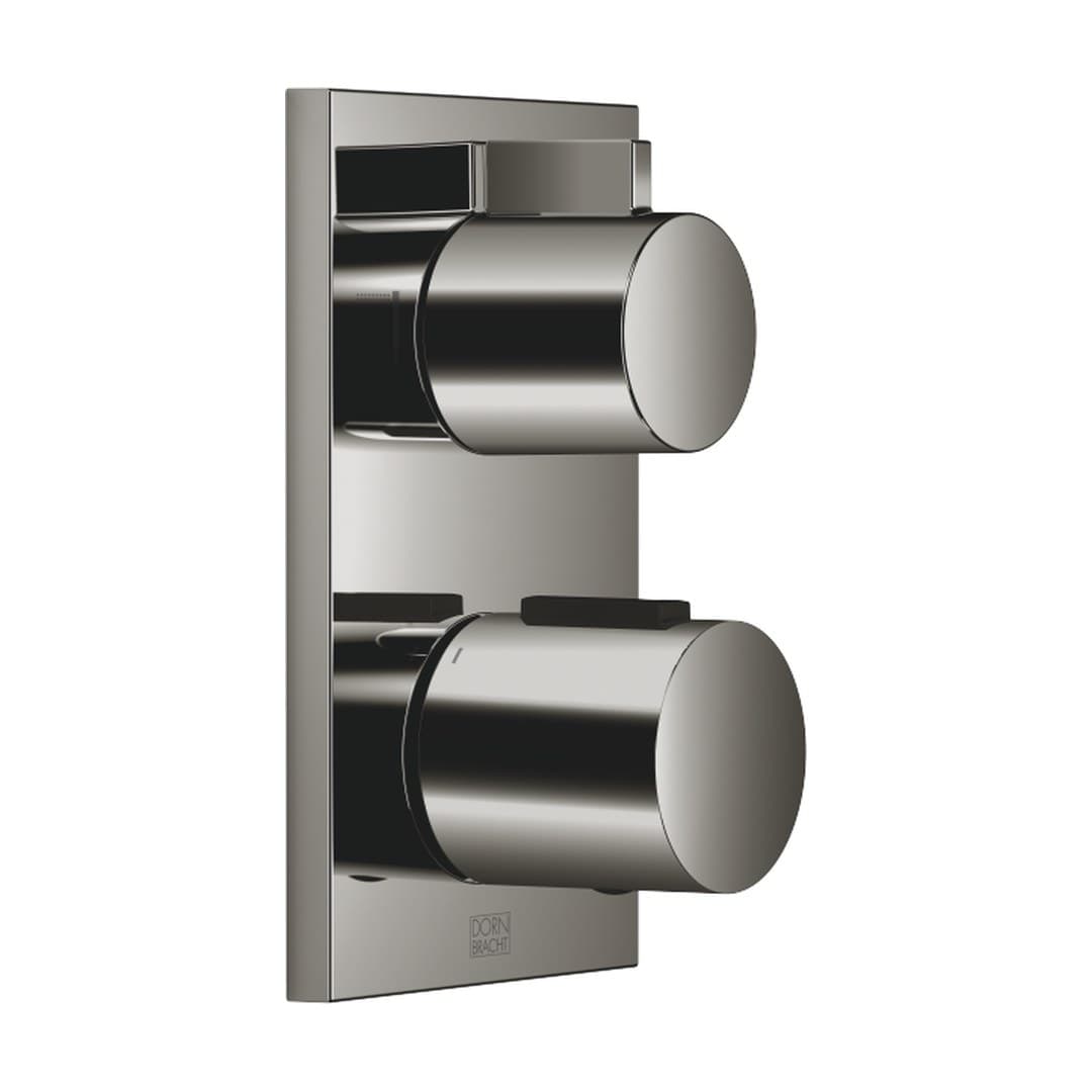 Dornbracht – Θερμοστατικός Μίκτης Ντους – Concealed thermostat with two function volume control – Dark Chrome (36426670-19)