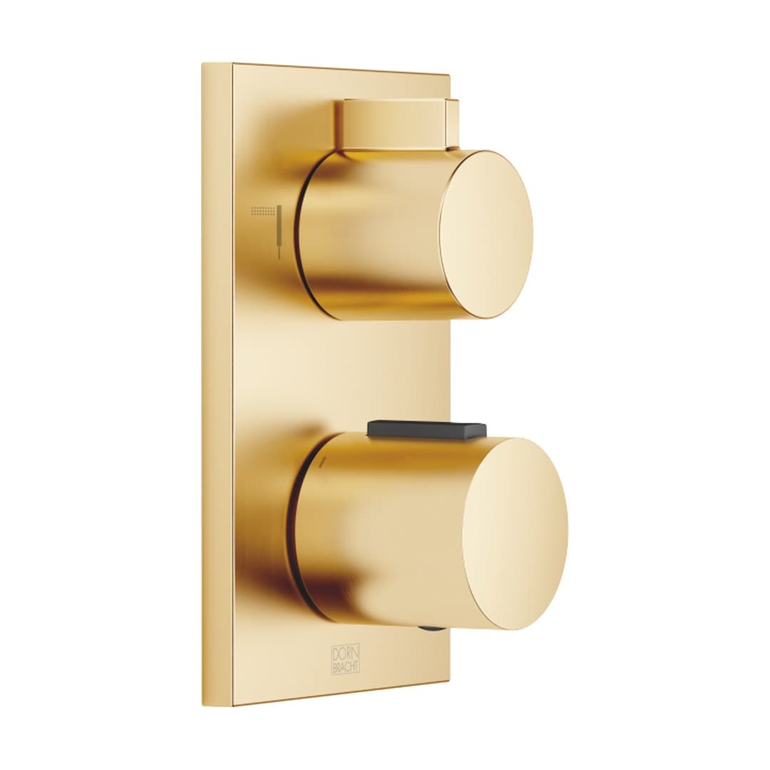 Dornbracht – Θερμοστατικός Μίκτης Ντους – Concealed thermostat with two function volume control – Brushed Gold (PVD) (36426670-37)