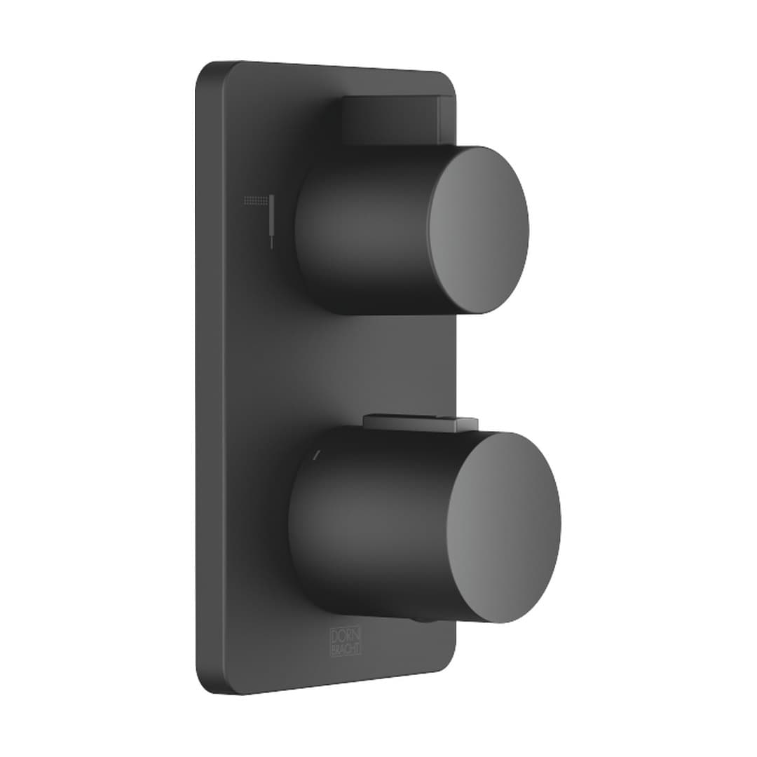 Dornbracht Dornbracht Yarre – Θερμοστατικός Μίκτης Ντους – Concealed thermostat with two function volume control – Soft Black (36426832-69)