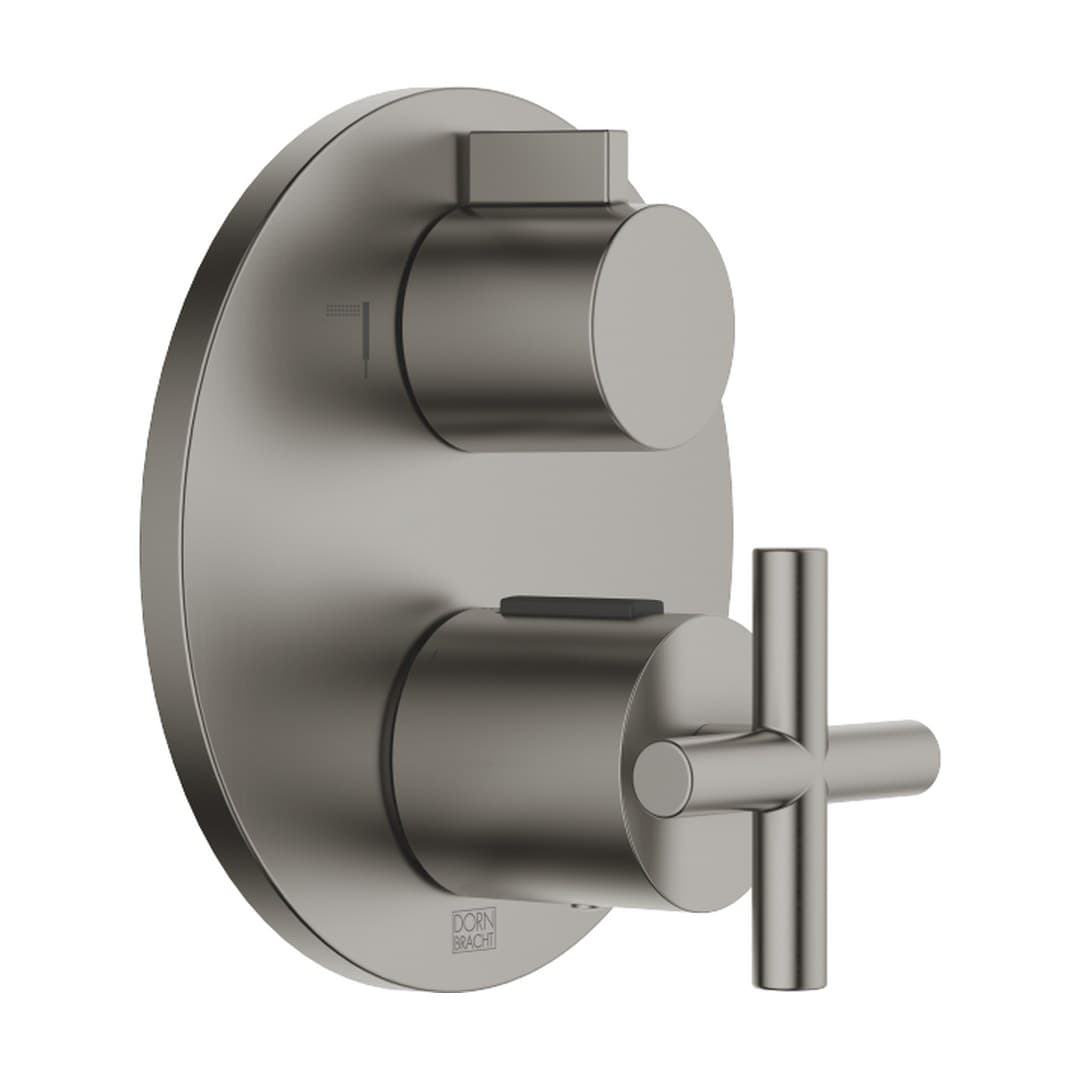 Dornbracht Tara – Θερμοστατικός Μίκτης Ντους – Concealed thermostat with two function volume control – Brushed Dark Platinum (36426892-99)