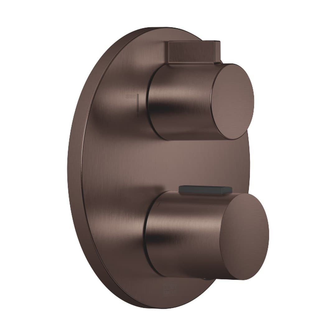 Dornbracht – Θερμοστατικός Μίκτης Ντους – Concealed thermostat with two function volume control – Brushed Dark Bronze (PVD) (36426970-43)