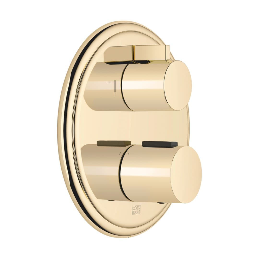 Dornbracht Madison – Θερμοστατικός Μίκτης Ντους – Concealed thermostat with two function volume control – Durabrass (23kt Gold) (36426977-09)