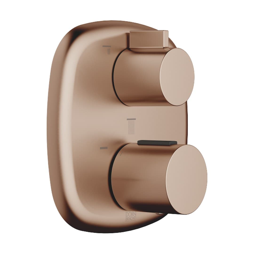 Dornbracht COYA – Θερμοστατικός Μίκτης Ντους – Concealed thermostat with three function volume control – Brushed Bronze (PVD) (36427404-42)