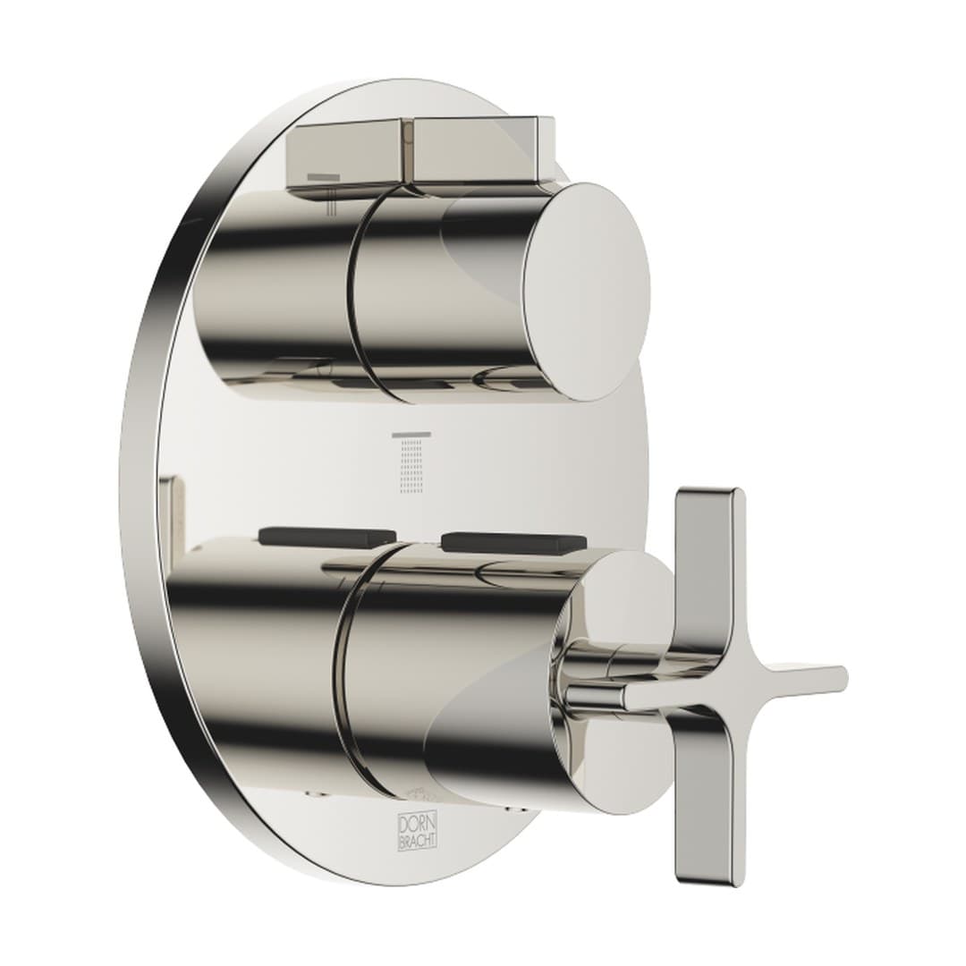 Dornbracht VAIA – Θερμοστατικός Μίκτης Ντους – Concealed thermostat with three function volume control – Platinum (36427809-08)