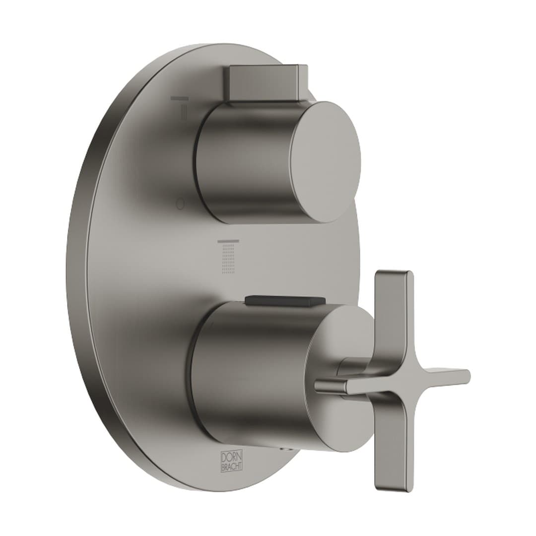 Dornbracht VAIA – Θερμοστατικός Μίκτης Ντους – Concealed thermostat with three function volume control – Brushed Dark Platinum (36427809-99)