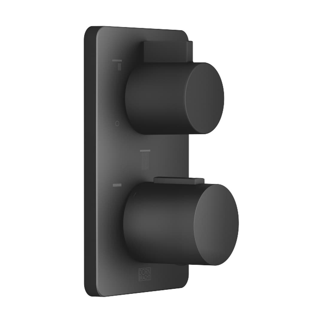 Dornbracht Dornbracht Yarre – Θερμοστατικός Μίκτης Ντους – Concealed thermostat with three function volume control – Soft Black (36427832-69)