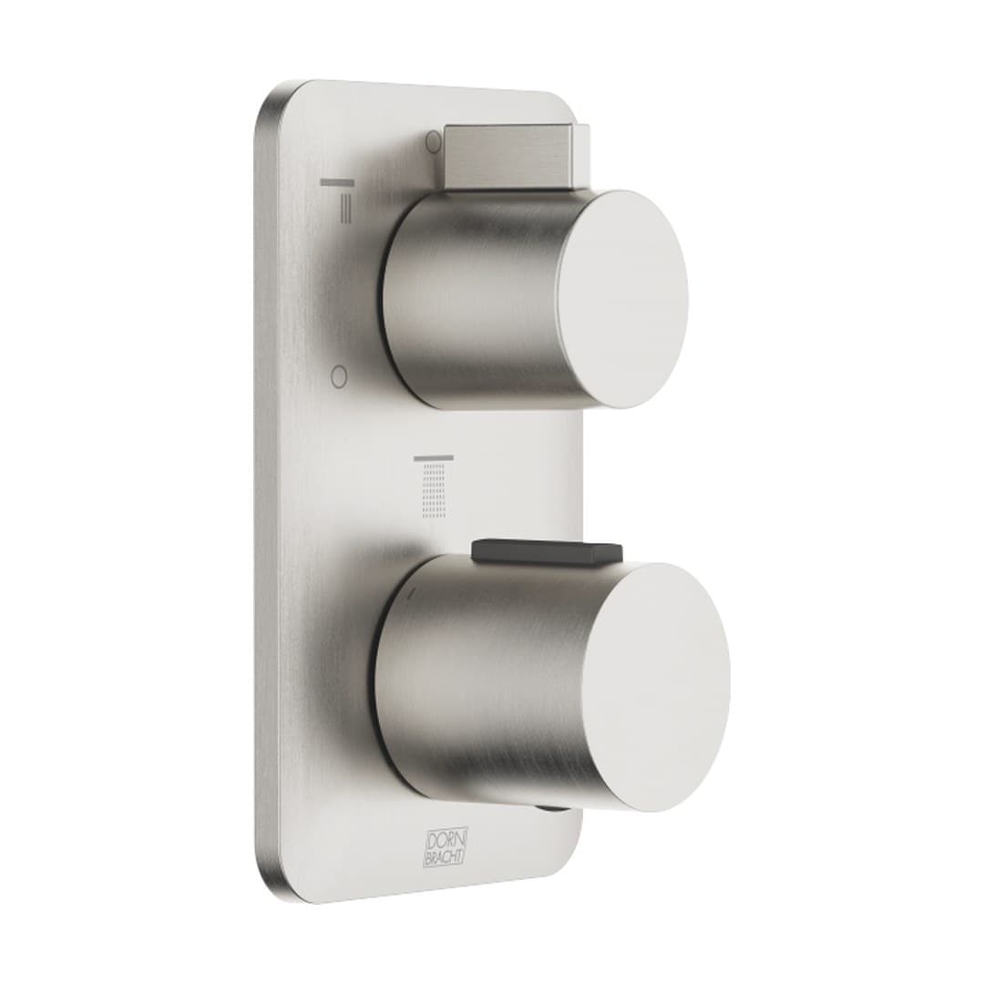 Dornbracht Lissé – Θερμοστατικός Μίκτης Ντους – Concealed thermostat with three function volume control – Brushed Platinum (36427845-06)