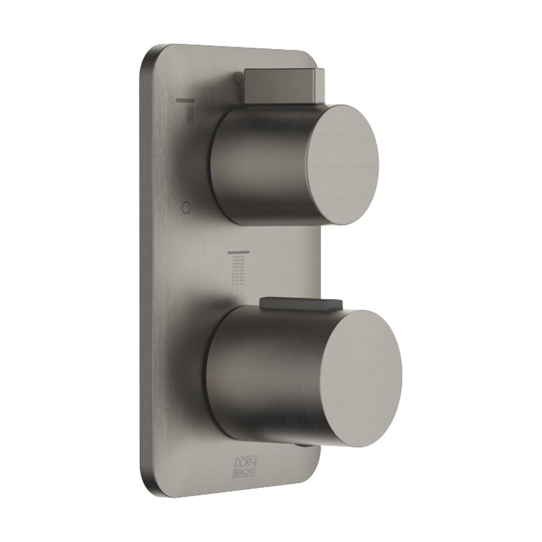 Dornbracht Lissé – Θερμοστατικός Μίκτης Ντους – Concealed thermostat with three function volume control – Brushed Dark Platinum (36427845-99)