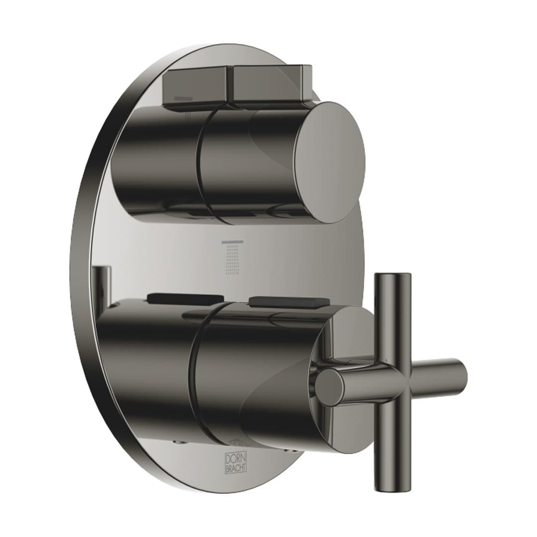 Dornbracht Tara – Θερμοστατικός Μίκτης Ντους – Concealed thermostat with three function volume control – Dark Chrome (36427892-19)