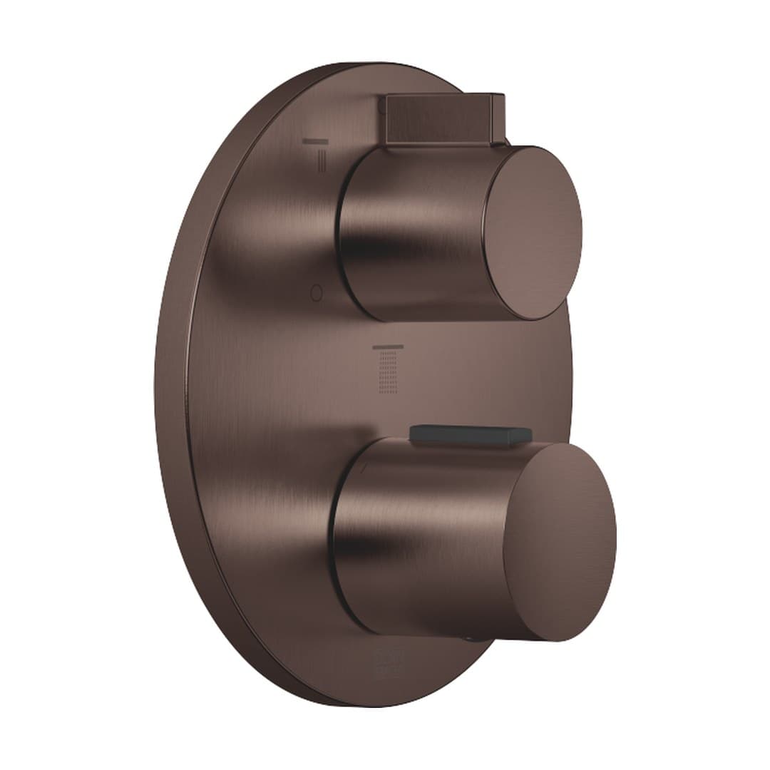 Dornbracht – Θερμοστατικός Μίκτης Ντους – Concealed thermostat with three function volume control – Brushed Dark Bronze (PVD) (36427970-43)