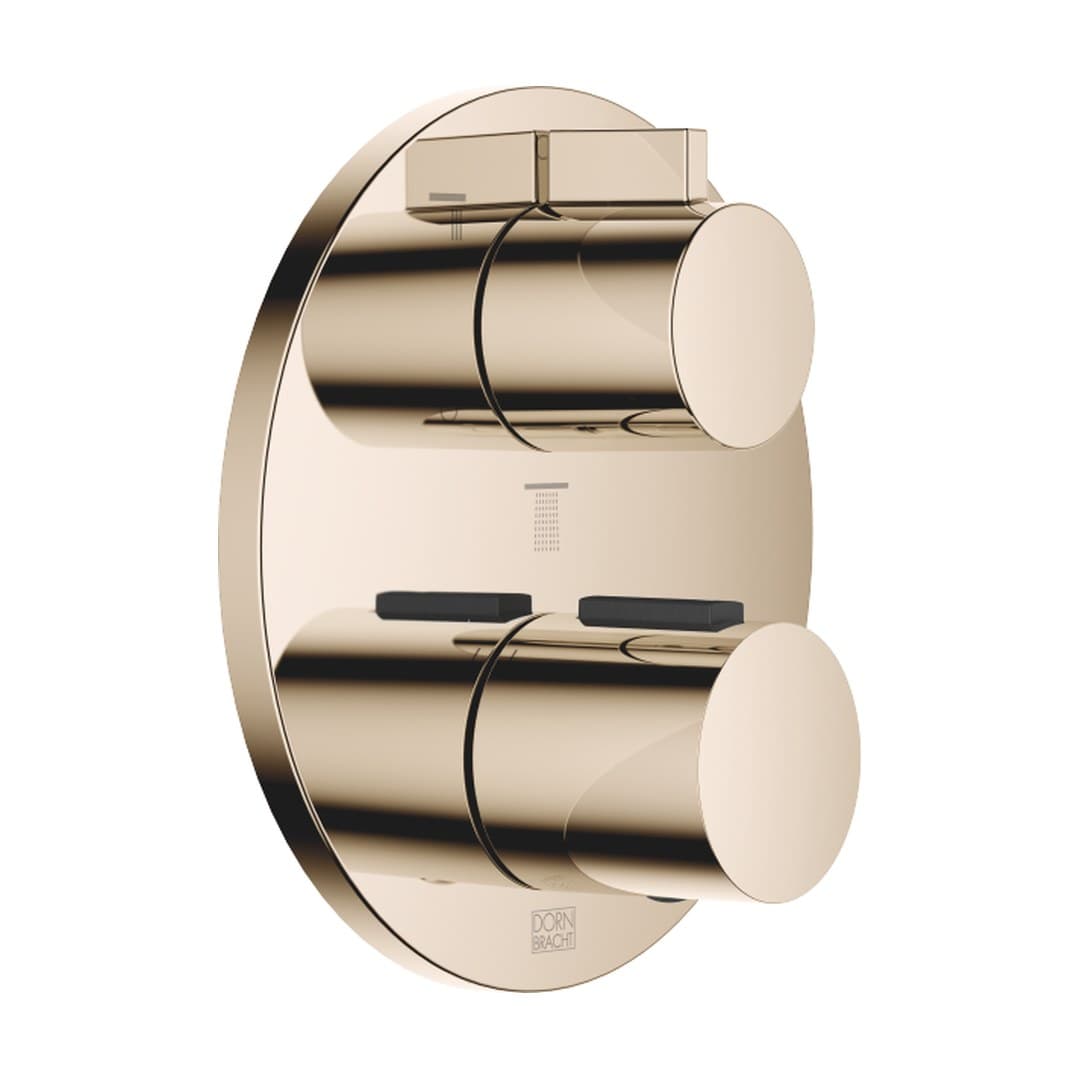 Dornbracht – Θερμοστατικός Μίκτης Ντους – Concealed thermostat with three function volume control – Champagne (22kt Gold) (36427970-47)