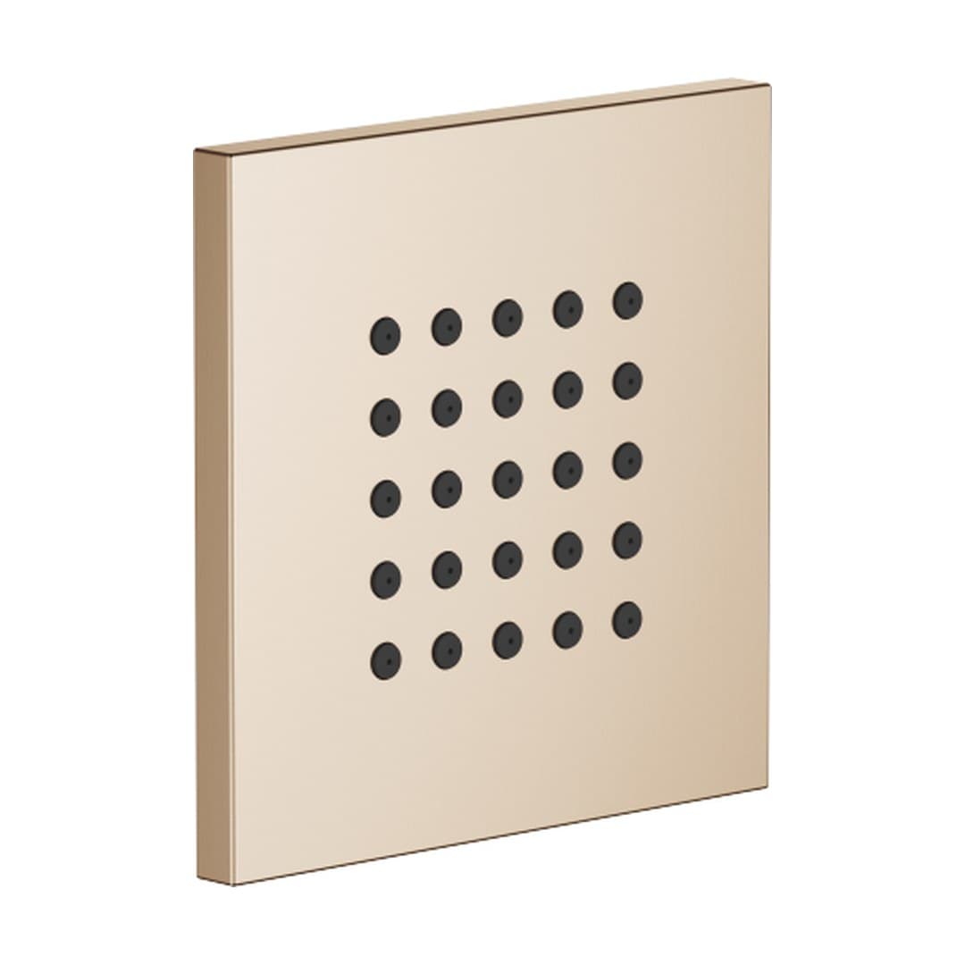 Dornbracht – Κεφαλή Ντους – WATER POINTS Concealed body spray – Brushed Champagne (22kt Gold) (36525979-46)