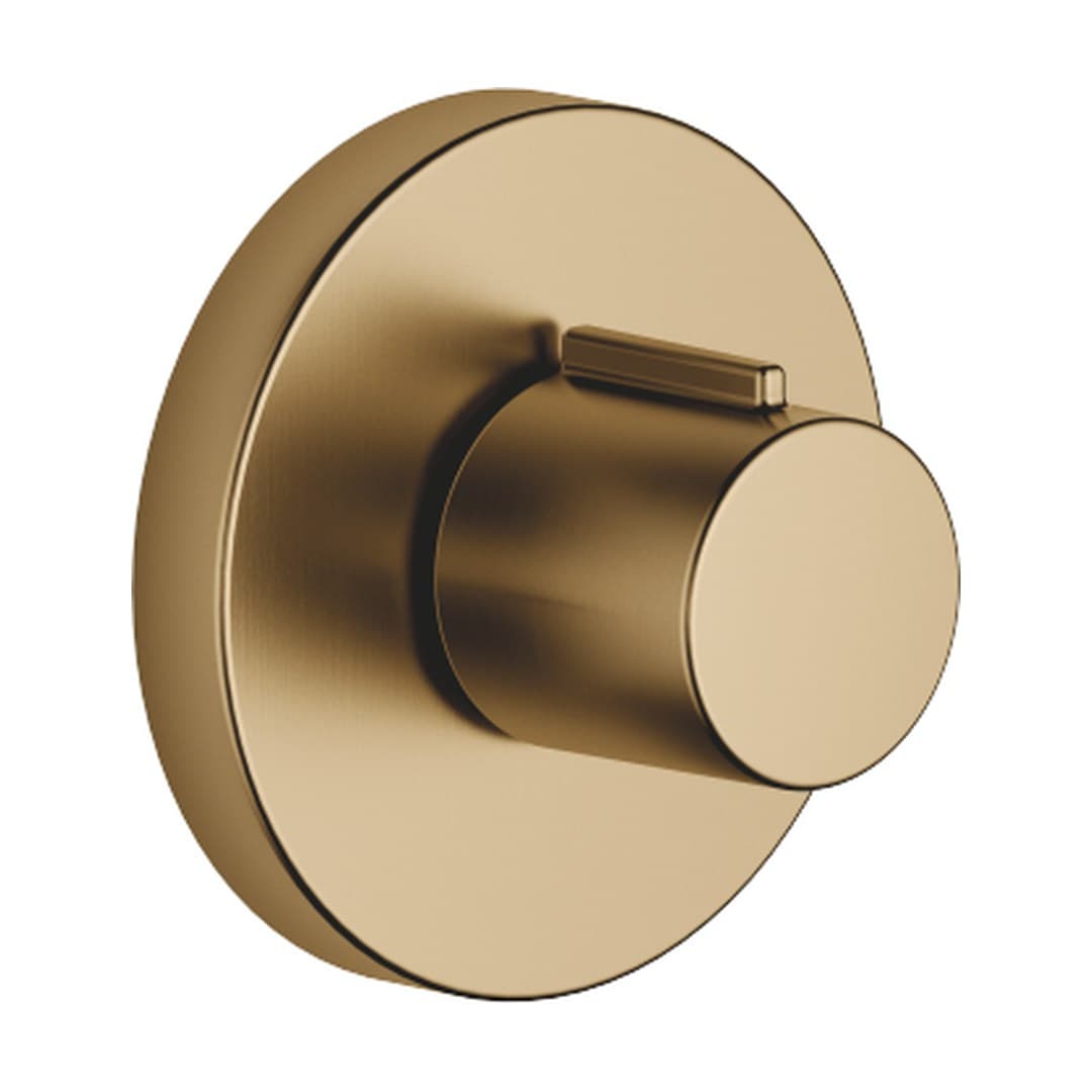 Dornbracht Meta – Διακόπτης Ντους – Wall valve clockwise closing 1/2" – Brushed Dark Brass (PVD) (36607660-39)