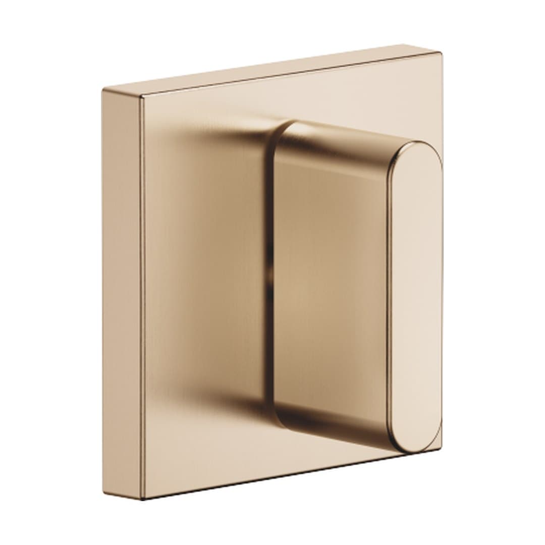 Dornbracht CL.1 – Διακόπτης Ντους – Wall valve clockwise closing 1/2" – Brushed Champagne (22kt Gold) (36607705-46)