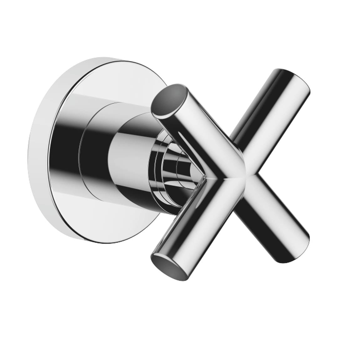 Dornbracht Tara – Διακόπτης Ντους – Wall valve clockwise closing 1/2" – Chrome (36607892-00)