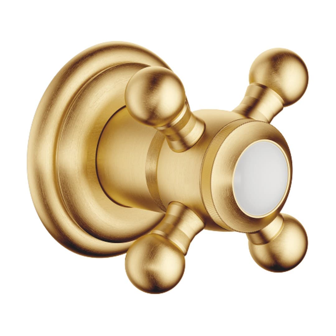 Dornbracht Madison – Διακόπτης Ντους – Wall valve clockwise closing 3/4" – Brushed Durabrass (23kt Gold) (36608361-28)