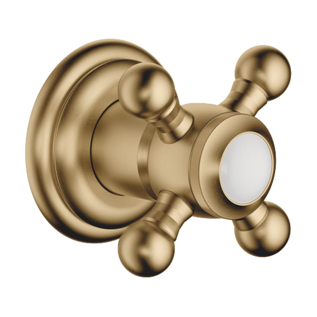 Dornbracht Madison – Διακόπτης Ντους – Wall valve clockwise closing 3/4" – Brushed Dark Brass (PVD) (36608361-39)