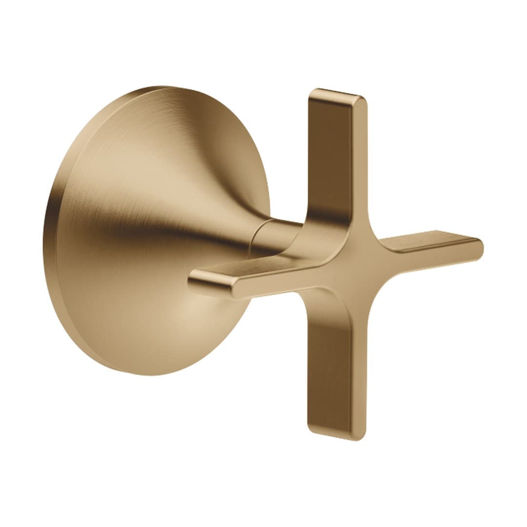 Dornbracht VAIA – Διακόπτης Ντους – Wall valve clockwise closing 3/4" – Brushed Dark Brass (PVD) (36608809-39)