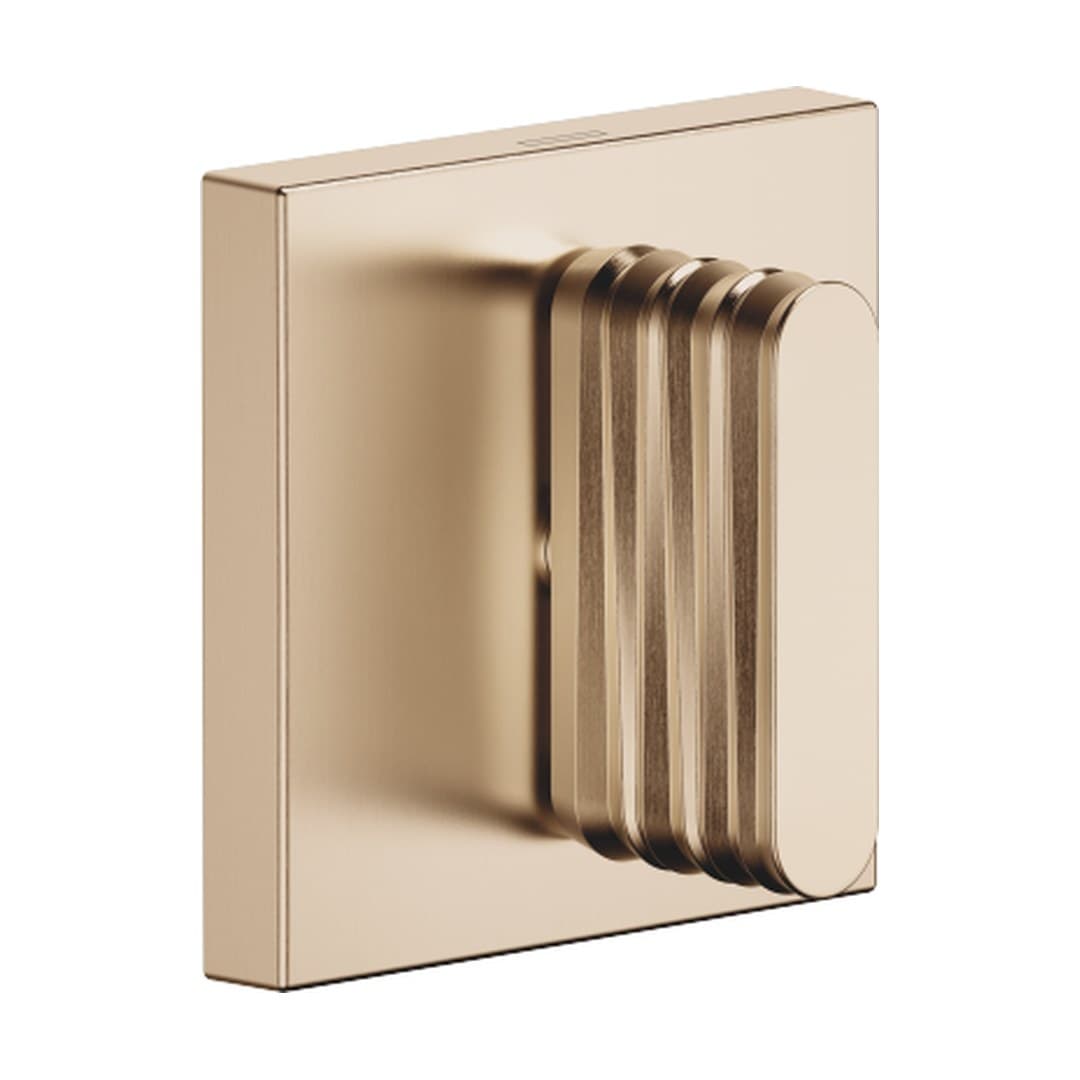 Dornbracht CL.1 – Διακόπτης Ντους – Wall valve clockwise closing cold 1/2" – Brushed Champagne (22kt Gold) (36617706-46)