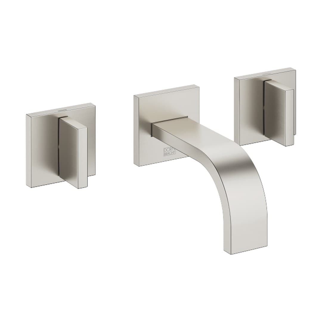 Dornbracht MEM – Μπαταρία Νιπτήρα Τοίχου – Wall-mounted basin mixer without pop-up waste – Brushed Platinum (36702782-06)