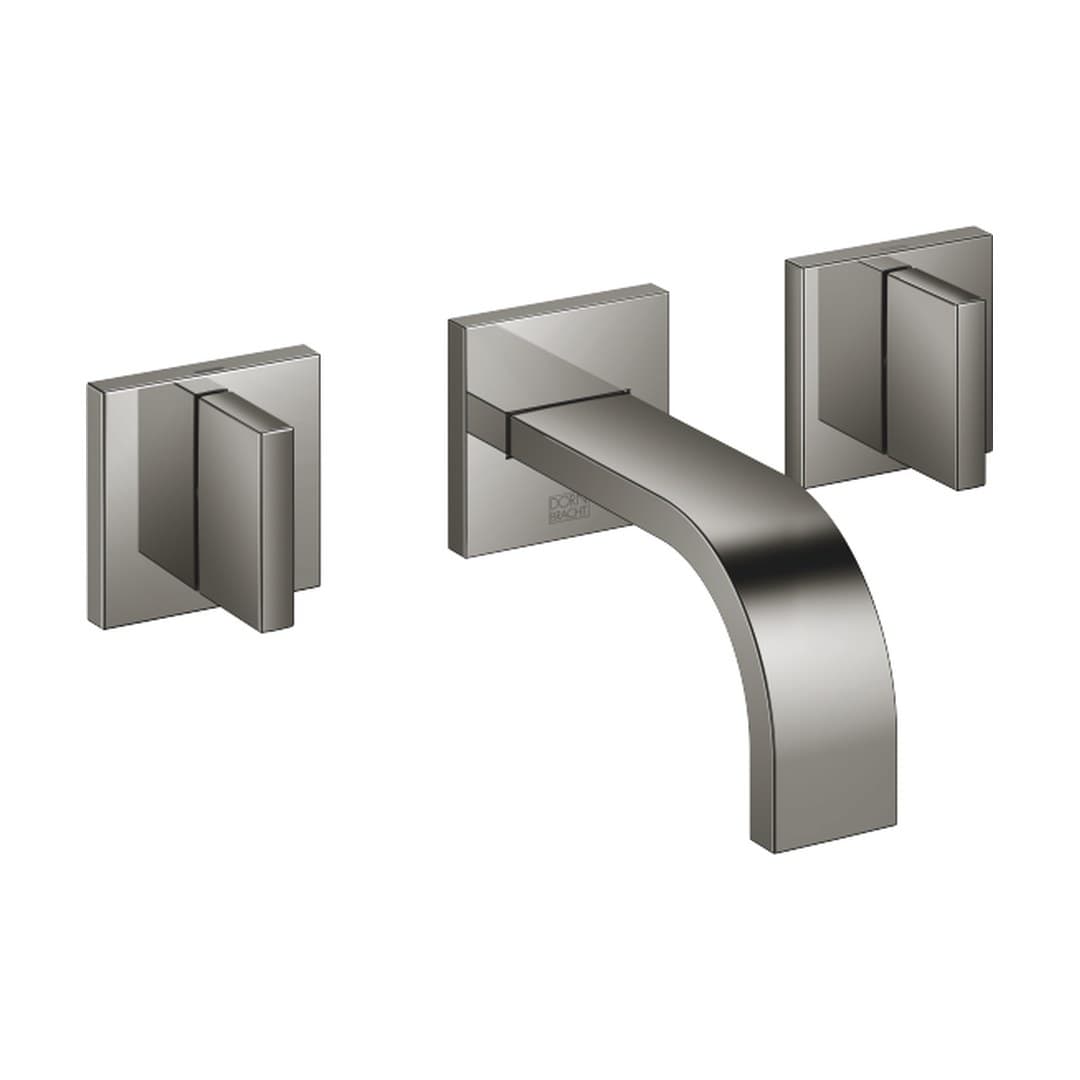 Dornbracht MEM – Μπαταρία Νιπτήρα Τοίχου – Wall-mounted basin mixer without pop-up waste – Dark Chrome (36702782-19)