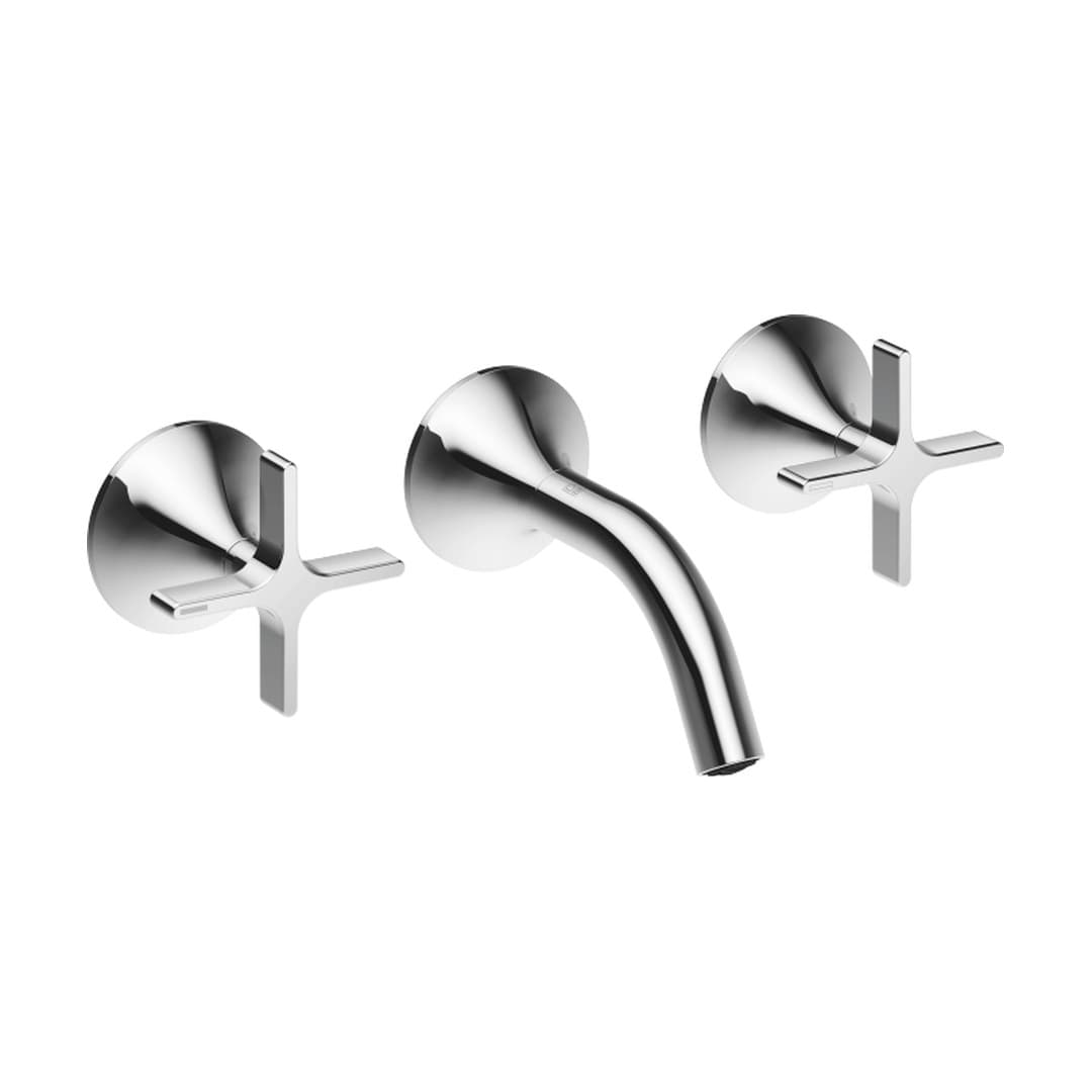 Dornbracht VAIA – Μπαταρία Νιπτήρα Τοίχου – Wall-mounted basin mixer without pop-up waste – Chrome (36702809-00)
