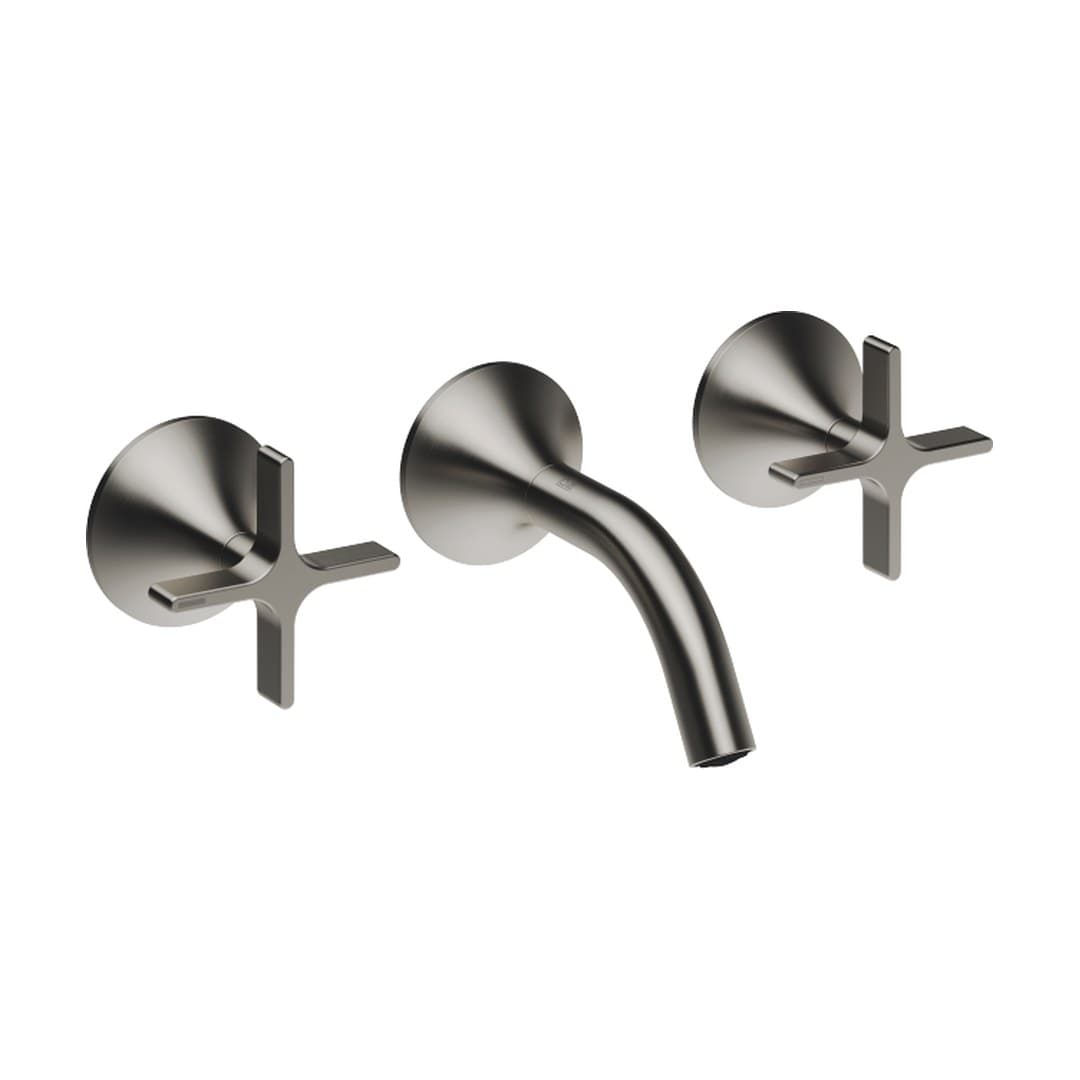 Dornbracht VAIA – Μπαταρία Νιπτήρα Τοίχου – Wall-mounted basin mixer without pop-up waste – Brushed Dark Platinum (36702809-99)