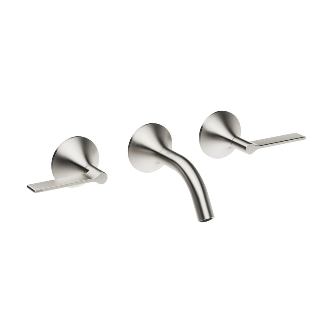 Dornbracht VAIA – Μπαταρία Νιπτήρα Τοίχου – Wall-mounted basin mixer without pop-up waste – Brushed Platinum (36702819-06)