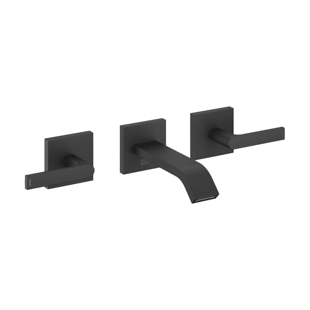 Dornbracht IMO – Μπαταρία Νιπτήρα Τοίχου – Wall-mounted basin mixer without pop-up waste – Matte Black (36707671-33)