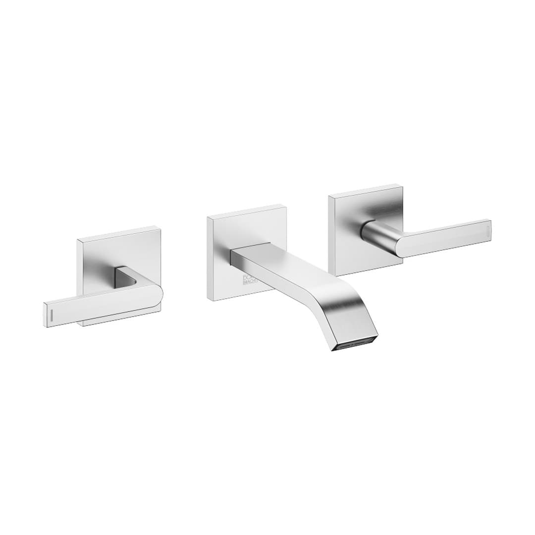 Dornbracht IMO – Μπαταρία Νιπτήρα Τοίχου – Wall-mounted basin mixer without pop-up waste – Brushed Chrome (36707671-93)