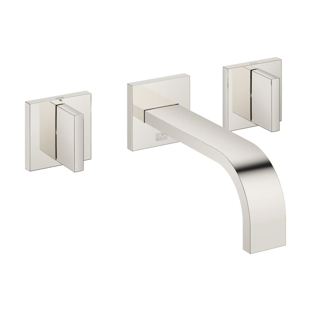 Dornbracht MEM – Μπαταρία Νιπτήρα Τοίχου – Wall-mounted basin mixer without pop-up waste – Platinum (36707782-08)