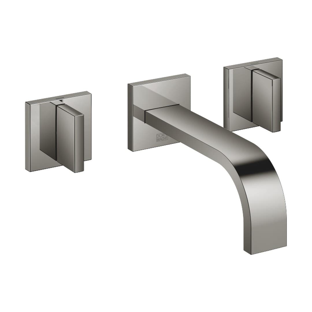 Dornbracht MEM – Μπαταρία Νιπτήρα Τοίχου – Wall-mounted basin mixer without pop-up waste – Dark Chrome (36707782-19)