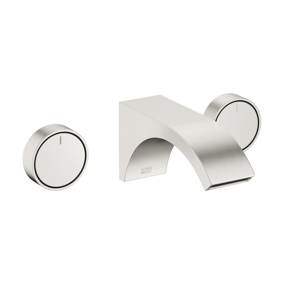 Dornbracht CYO – Μπαταρία Νιπτήρα Τοίχου – Wall-mounted basin mixer without pop-up waste – Brushed Platinum (36707811-06)