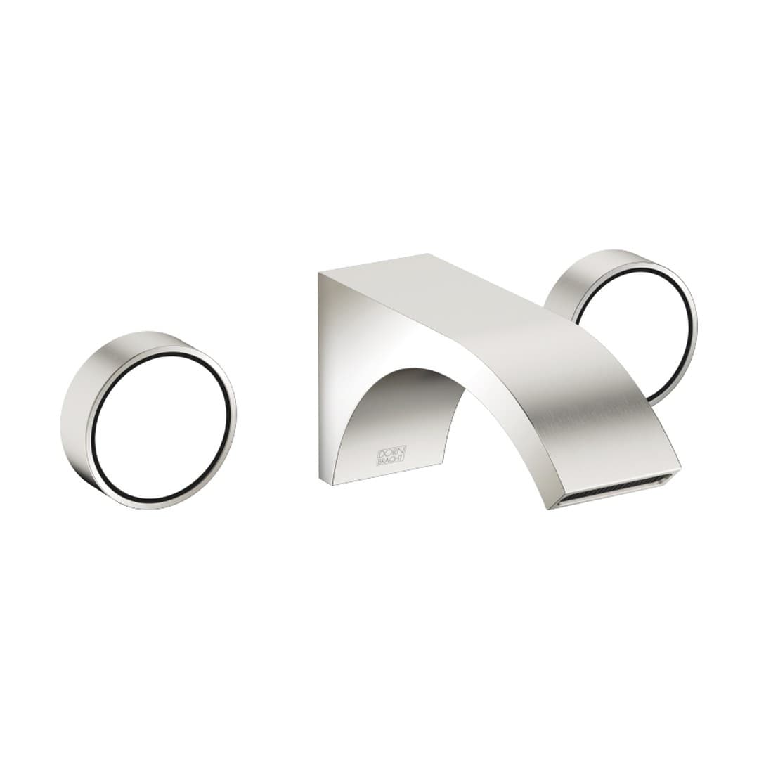 Dornbracht CYO – Μπαταρία Νιπτήρα Τοίχου – Wall-mounted basin mixer without pop-up waste – Platinum / Brushed Platinum (36707811-36)