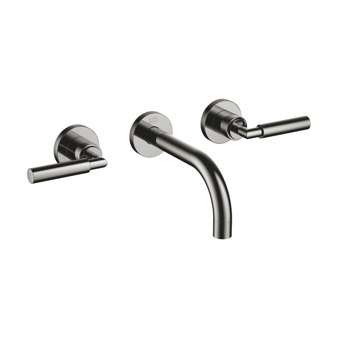 Dornbracht Tara – Μπαταρία Νιπτήρα Τοίχου – Wall-mounted basin mixer without pop-up waste – Dark Chrome (36707882-19)