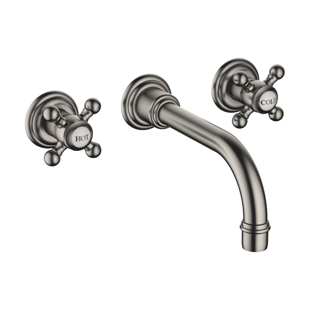 Dornbracht Madison – Μπαταρία Νιπτήρα Τοίχου – Brushed Dark Platinum (36712361-99)