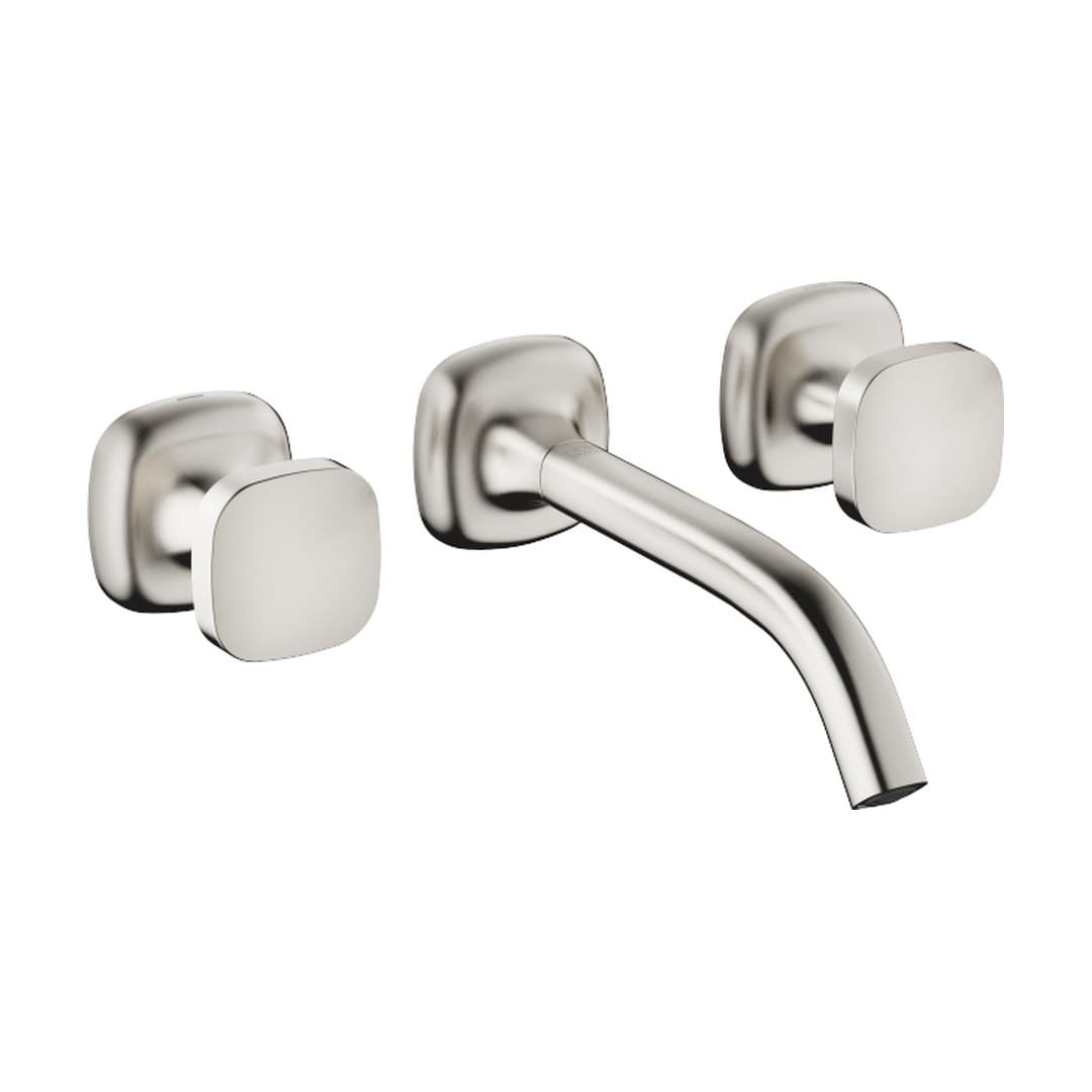 Dornbracht COYA – Μπαταρία Νιπτήρα Τοίχου – Wall-mounted basin mixer without pop-up waste – Brushed Platinum (36712404-06)