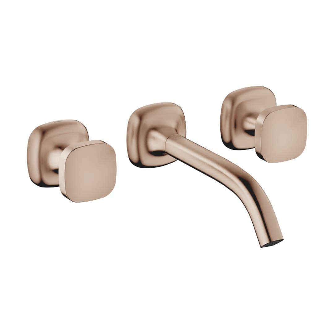 Dornbracht COYA – Μπαταρία Νιπτήρα Τοίχου – Wall-mounted basin mixer without pop-up waste – Brushed Bronze (PVD) (36712404-42)