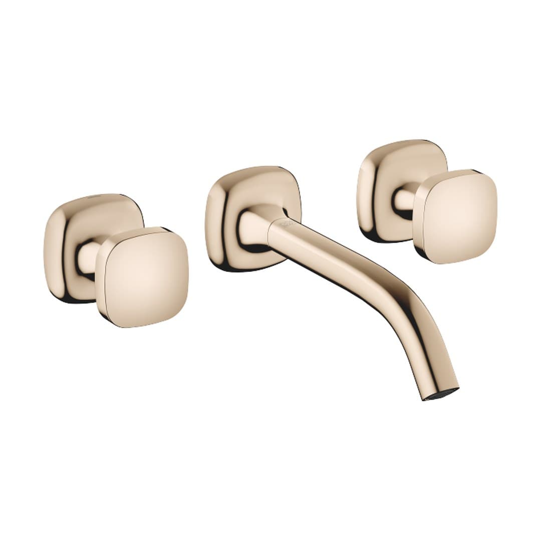 Dornbracht COYA – Μπαταρία Νιπτήρα Τοίχου – Wall-mounted basin mixer without pop-up waste – Champagne (22kt Gold) (36712404-47)