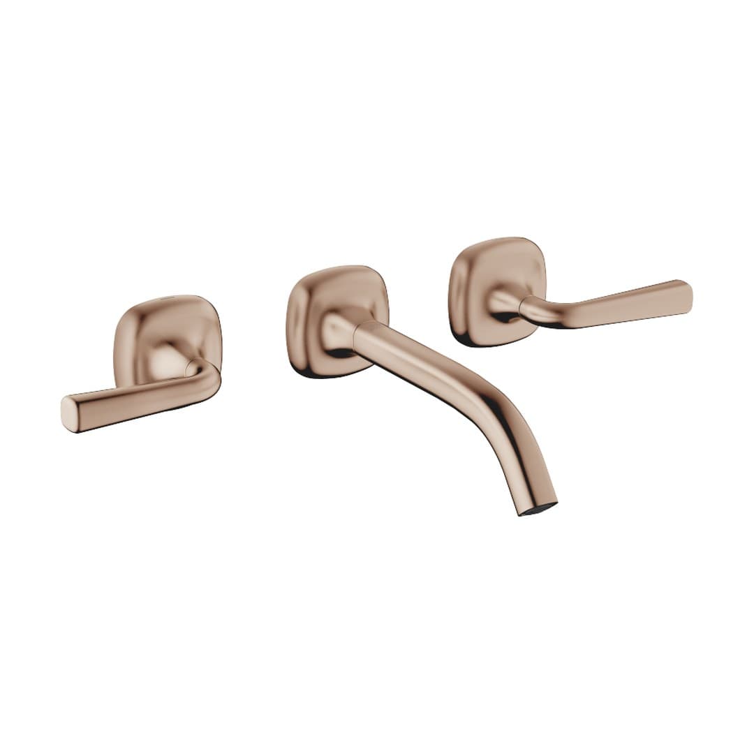 Dornbracht COYA – Μπαταρία Νιπτήρα Τοίχου – Wall-mounted basin mixer without pop-up waste – Brushed Bronze (PVD) (36712414-42)