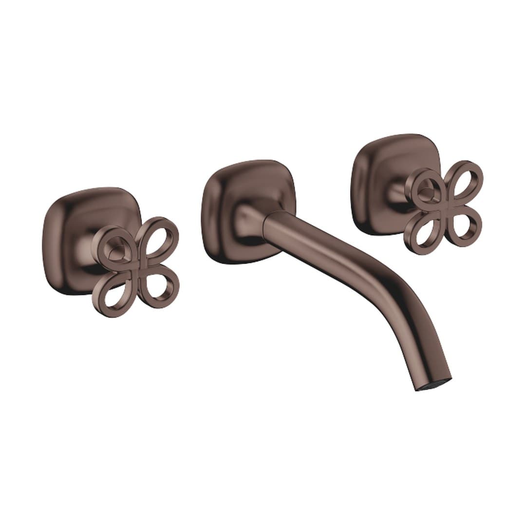 Dornbracht COYA – Μπαταρία Νιπτήρα Τοίχου – Wall-mounted basin mixer without pop-up waste – Brushed Dark Bronze (PVD) (36712424-43)