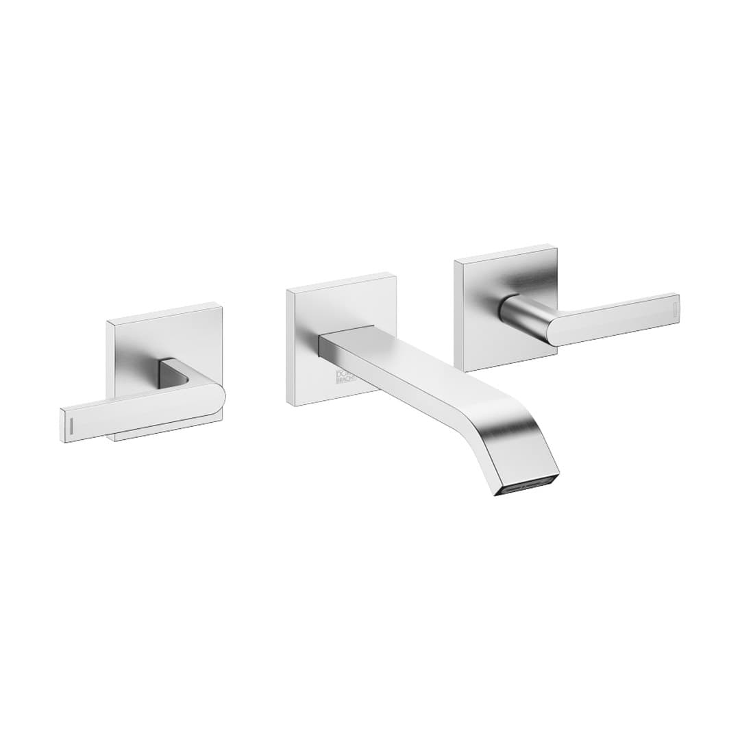 Dornbracht IMO – Μπαταρία Νιπτήρα Τοίχου – Wall-mounted basin mixer without pop-up waste – Brushed Chrome (36712671-93)