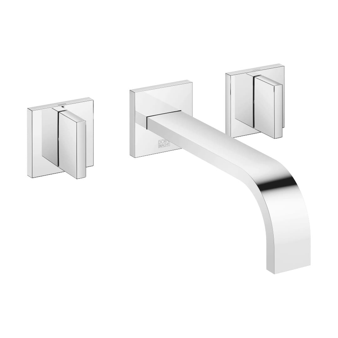 Dornbracht MEM – Μπαταρία Νιπτήρα Τοίχου – Wall-mounted basin mixer without pop-up waste – Chrome (36712782-00)
