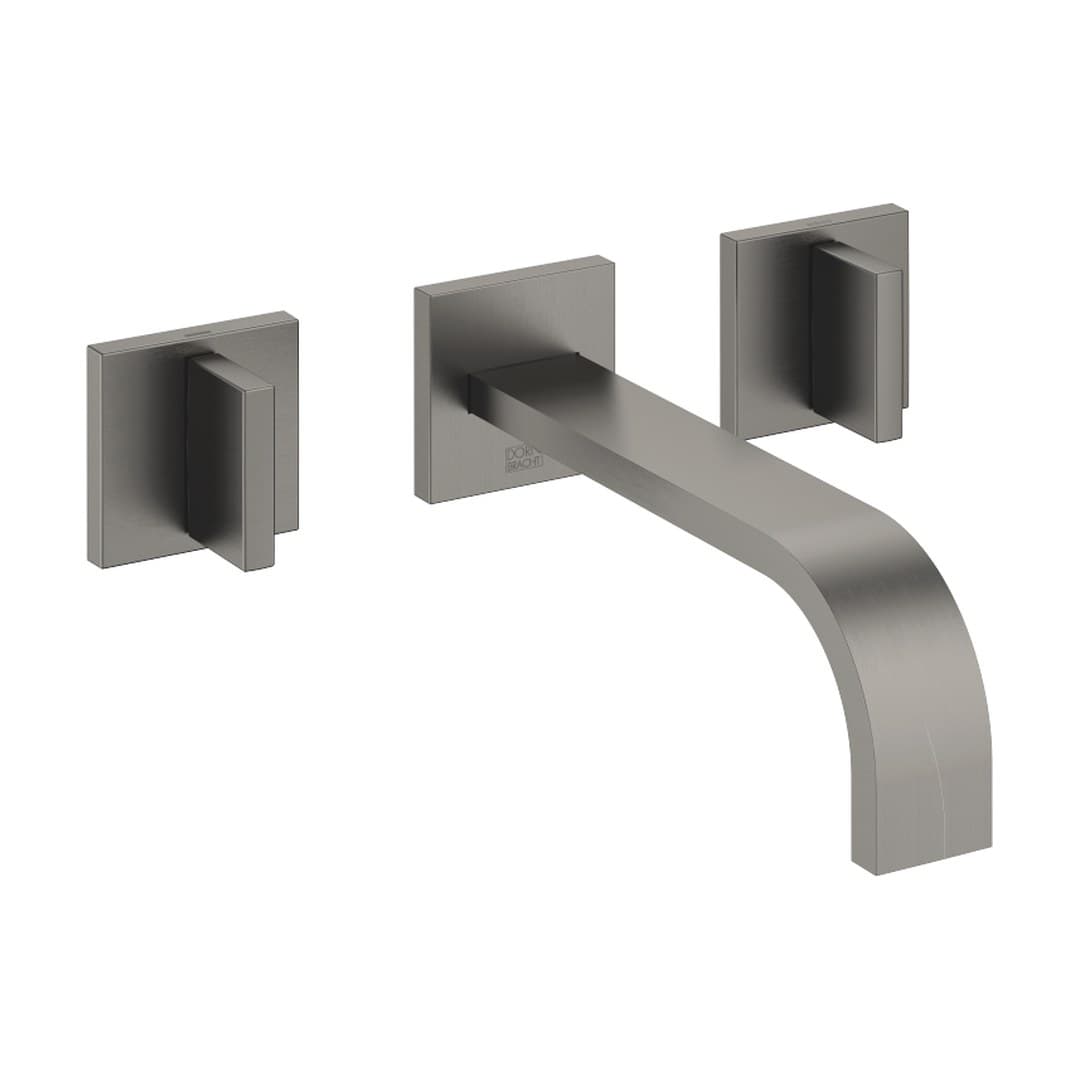Dornbracht MEM – Μπαταρία Νιπτήρα Τοίχου – Wall-mounted basin mixer without pop-up waste – Brushed Dark Platinum (36712782-99)