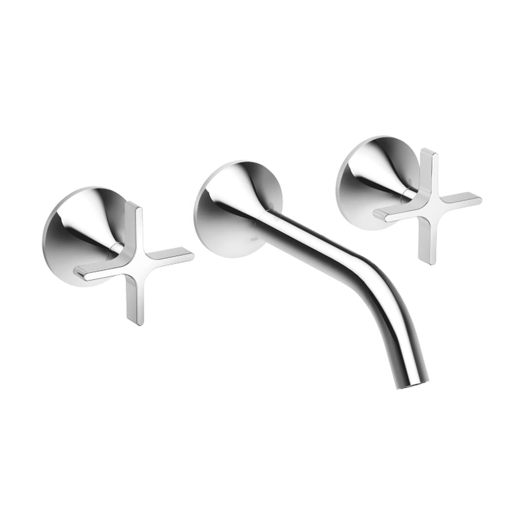 Dornbracht VAIA – Μπαταρία Νιπτήρα Τοίχου – Wall-mounted basin mixer without pop-up waste – Chrome (36712809-00)