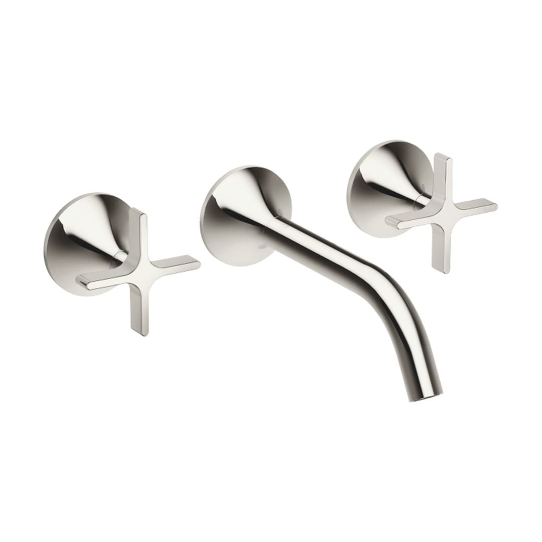Dornbracht VAIA – Μπαταρία Νιπτήρα Τοίχου – Wall-mounted basin mixer without pop-up waste – Platinum (36712809-08)